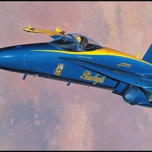 1/72 F/A-18A Hornet Blue Angels Savaş Uçağı Maketi, Hasegawa 00440