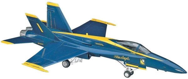1/72 F/A-18A Hornet Blue Angels Savaş Uçağı Maketi, Hasegawa 00440 - Görsel 2