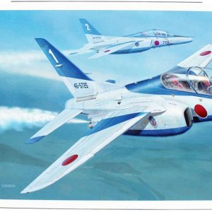 1/72 KawasakiT-4 (Blue Impulse) Savaş Uçağı Maketi, Hasegawa 01441