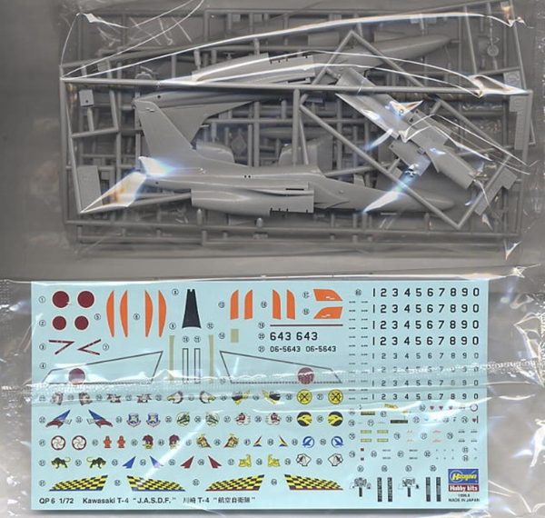 1/72 Kawasaki T-4 J.A.S.D.F.Savaş Uçağı Maketi, Hasegawa 01442 - Görsel 3