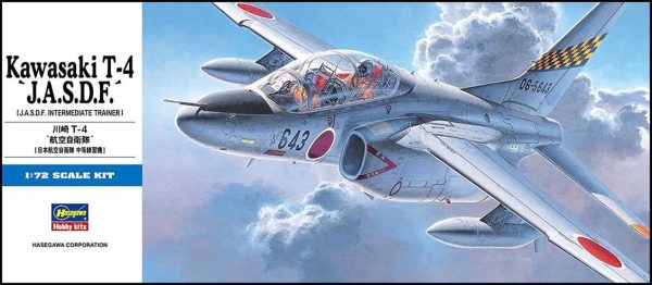 1/72 Kawasaki T-4 J.A.S.D.F.Savaş Uçağı Maketi, Hasegawa 01442