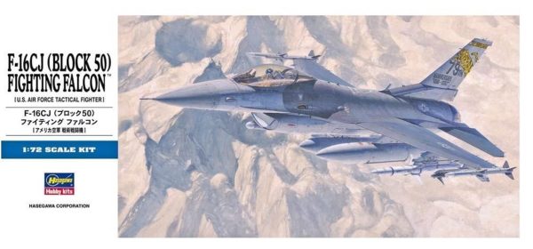 1/72 F-16CJ (Block 50) Fighting Falcon Savaş Uçağı Maketi, Hasegawa 00448