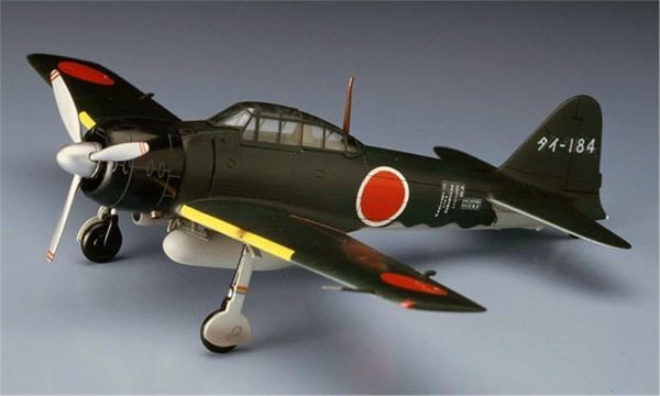 1/72 Mitsubishi A6M3 Zero Fighter Type 22/32 Savaş Uçağı Maketi, Hasegawa 01456 - Görsel 2