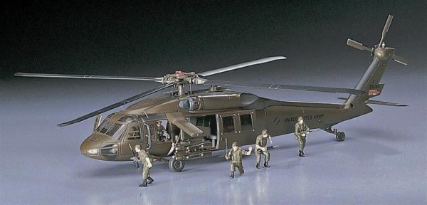 1/72 UH-60A Black Hawk Askeri Helikopter Maketi, Hasegawa 00433 - Görsel 2