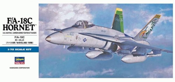 1/72 F/C-18C Hornet Savaş Uçağı Maketi, Hasegawa 00438