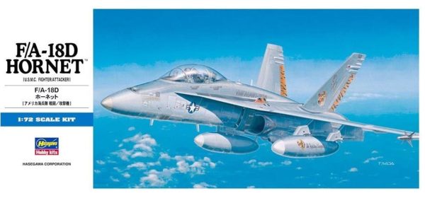 1/72 F/A-18D Hornet Savaş Uçağı Maketi, Hasegawa 00439