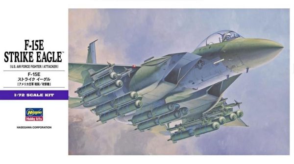 1/72 F-15E Strike Eagle Savaş Uçağı Maketi, Hasegawa 00540