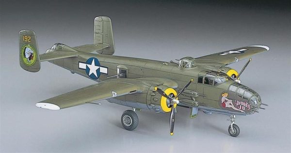 1/72 B-25J Mitchell Savaş Uçağı Maketi, Hasegawa 00546 - Görsel 2