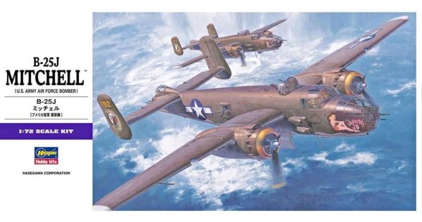 1/72 B-25J Mitchell Savaş Uçağı Maketi, Hasegawa 00546