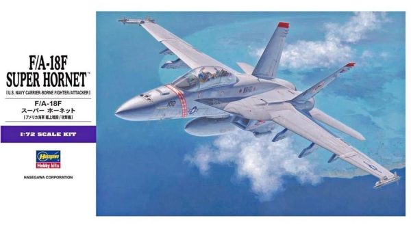 1/72 F/A-18F Super Hornet Savaş Uçağı Maketi, Hasegawa 00548