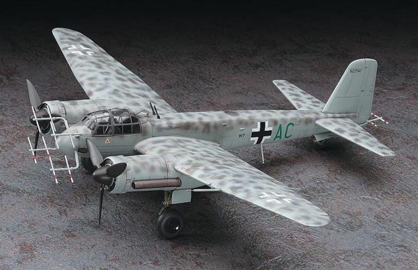 1/72 Junkers JU88G-6 (Gece Avcısı) Savaş Uçağı Maketi, Hasegawa 01562 - Görsel 2