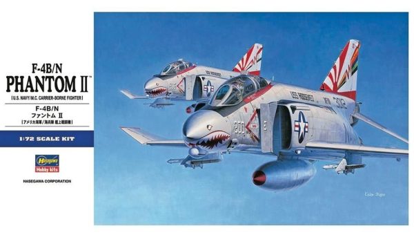 1/72 F-4B/N Phantom II Savaş Uçağı Maketi, Hasegawa 01566