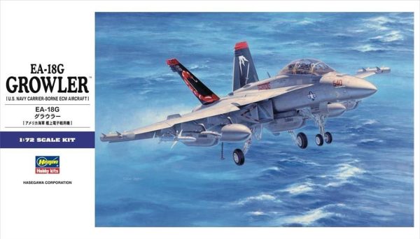 1/72 EA-18G Growler Savaş Uçağı Maketi, Hasegawa 01568