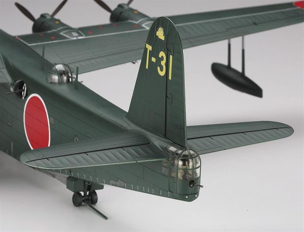 1/72 Kawanishi H8K2 Type 2 Askeri Deniz Uçağı Maketi, Hasegawa 01575 - Görsel 5