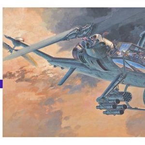 1/72 AH-1S Cobra Chopper (ABD Ordusu) Askeri Helikopter Maketi, Hasegawa 00535