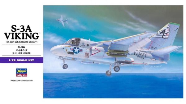 1/72 S-3A Viking Savaş Uçağı Maketi, Hasegawa 00537