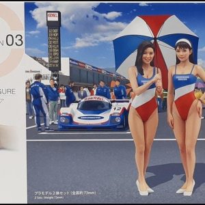 1/24 90 lı Yılların Padok Kızları Maketi, Hasegawa 29103