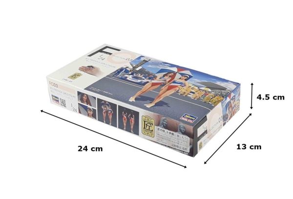 1/24 90 lı Yılların Padok Kızları Maketi, Hasegawa 29103 - Görsel 5