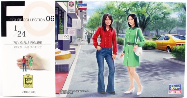 1/24 70 li Yılların Kızları Maketi, Hasegawa 29106