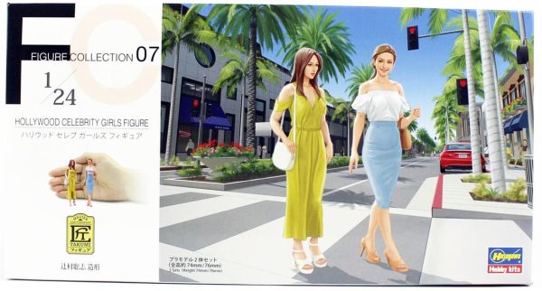 1/24 Hollywood Kızları Maketi, Hasegawa 29107