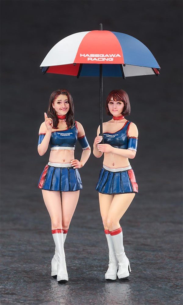 1/24 Padok Kızları Maketi, Hasegawa 29109 - Görsel 3