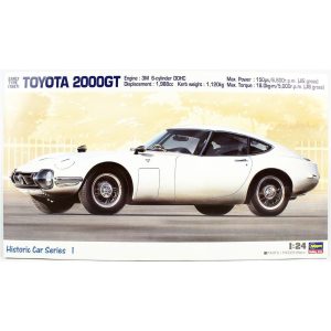 1/24 Toyota 2000GT 1967 Araba Maketi, Hasegawa 21101