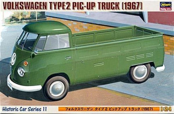 1/24 Volkswagen Type 2 1967 Kamyonet Maketi, Hasegawa 21211
