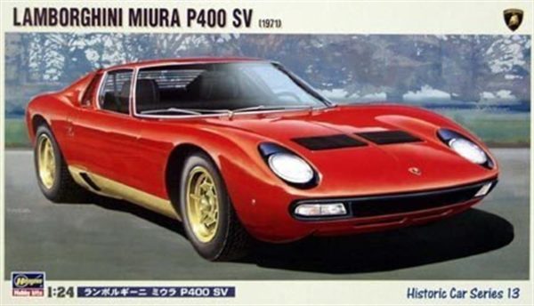 1/24 Lamborghini Miura SV Araba Maketi, Hasegawa 21213
