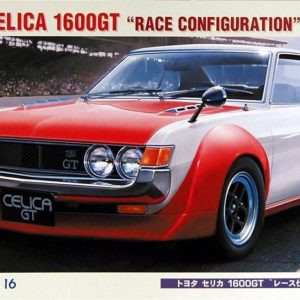 1/24 Toyota Celica 1600GT (Race Configuration) Yarış Aracı Maketi, Hasegawa 21216