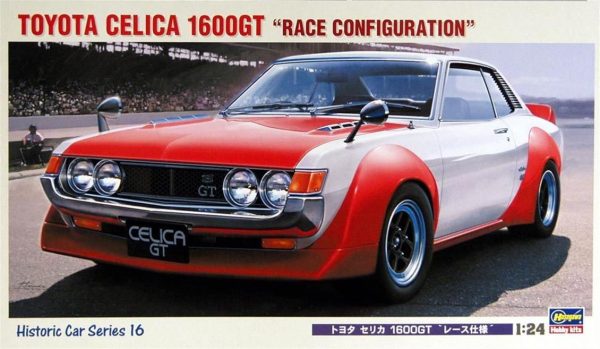 1/24 Toyota Celica 1600GT (Race Configuration) Yarış Aracı Maketi, Hasegawa 21216