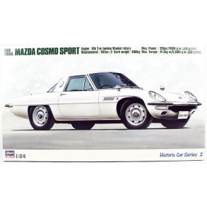1/24 Mazda Cosmo Sport L10B Araba Maketi, Hasegawa 21102