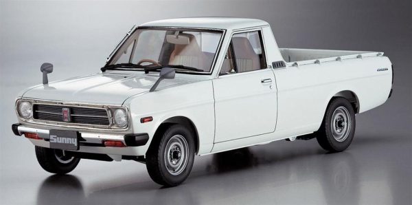 1/24 Nissan Sunny 1979 (GB121) Kamyonet Maketi, Hasegawa 21120 - Görsel 2