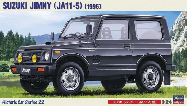 1/24 Suzuki Jimny 1995 (JA11-5) SUV Araç Maketi, Hasegawa 21122