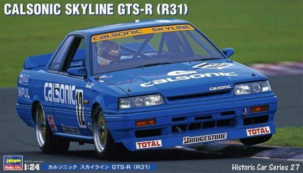 1/24 Calsonic Skyline GTS-R R31 Yarış Aracı Maketi, Hasegawa 21127