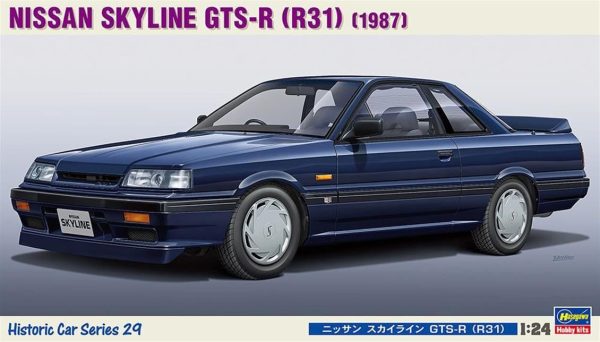 1/24 Nissan Skyline GTS-R 1987 (R31) Araba Maketi, Hasegawa 21129