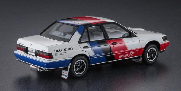 1/24 Nissan Bluebird 4-Door Sedan SSS-R (U12) 1987 Araba Maketi, Hasegawa 21135 - Görsel 4