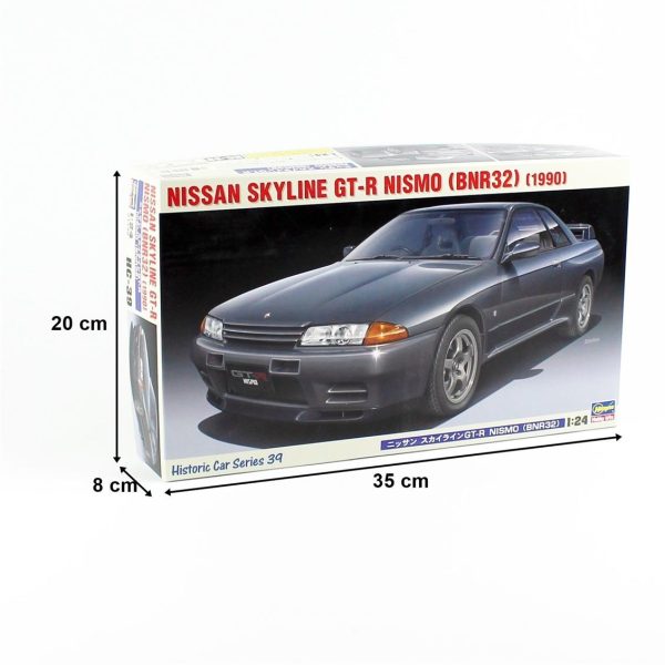 1/24 Nissan Skyline GT-R Nismo (BNR32) Araba Maketi, Hasegawa 21139 - Görsel 5