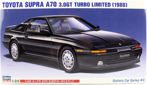1/24 Toyota Supra A70 3.0GT Turbo Limited Araba Maketi, Hasegawa 21140