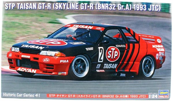 1/24 STP Taisan GT-R (Skyline GT-R [BNR32 Gr.A] 1993 JTC) Yarış Aracı Maketi, Hasegawa 21141