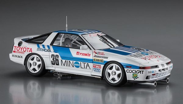 1/24 Minolta Supra Turbo A70 (1988 Inter Tec) Yarış Aracı Maketi, Hasegawa 21142 - Görsel 3