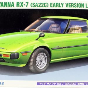 1/24 Mazda Savanna RX-7 (SA22C) Limited Araba Maketi, Hasegawa 21143