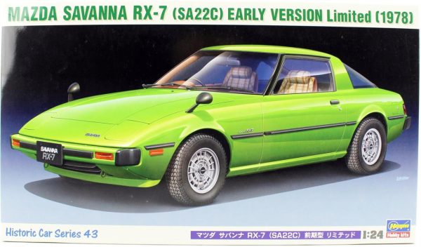 1/24 Mazda Savanna RX-7 (SA22C) Limited Araba Maketi, Hasegawa 21143