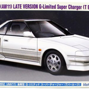 1/24 Toyota MR2 (AW11) Late Version G-Limited Super Charger (T Bar Roof) Araba Maketi, Hasegawa 21145