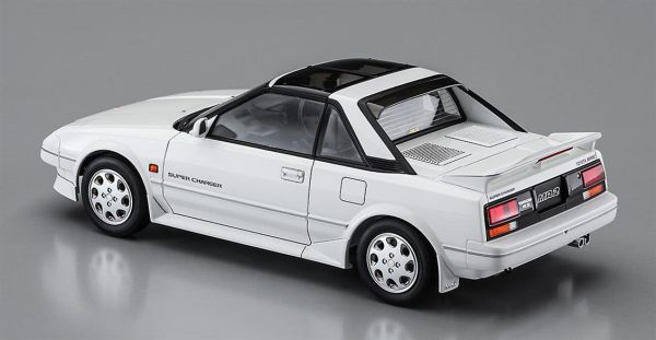 1/24 Toyota MR2 (AW11) Late Version G-Limited Super Charger (T Bar Roof) Araba Maketi, Hasegawa 21145 - Görsel 4
