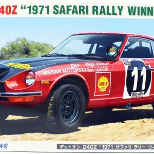 1/24 Datsun 240Z (1971 Safari Rally Winner) Yarış Aracı Maketi, Hasegawa 21148