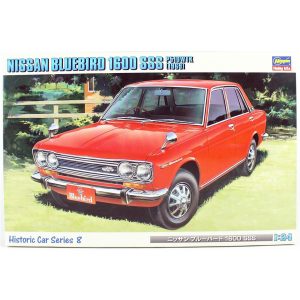 1/24 Nissan Bluebird 1600 SSS P510WTK (1969) Araba Maketi, Hasegawa 21108