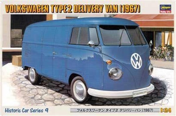 1/24 Volkswagen Type 2 1967 Van Maketi, Hasegawa 21209