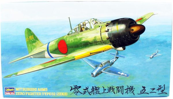 1/48 MitsubishiI A6M5 Zero Fighter Type 52 (Zeke) Savaş Uçağı Maketi, Hasegawa 19123