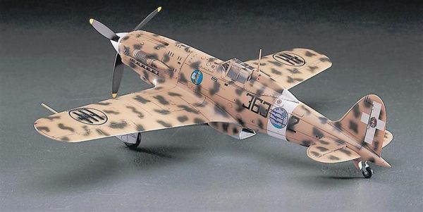 1/48 Macchi C.202 Folgore Savaş Uçağı Maketi, Hasegawa 09132 - Görsel 2
