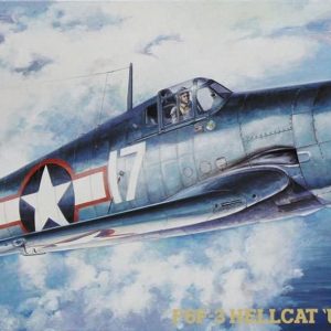 1/48 F6F-3 Hellcat (USS Essex) Savaş Uçağı Maketi, Hasegawa 09134